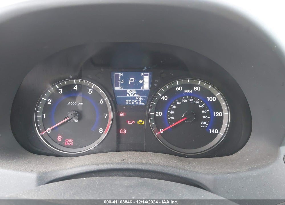 2017 HYUNDAI ACCENT SE VIN: KMHCT4AE8HU378542