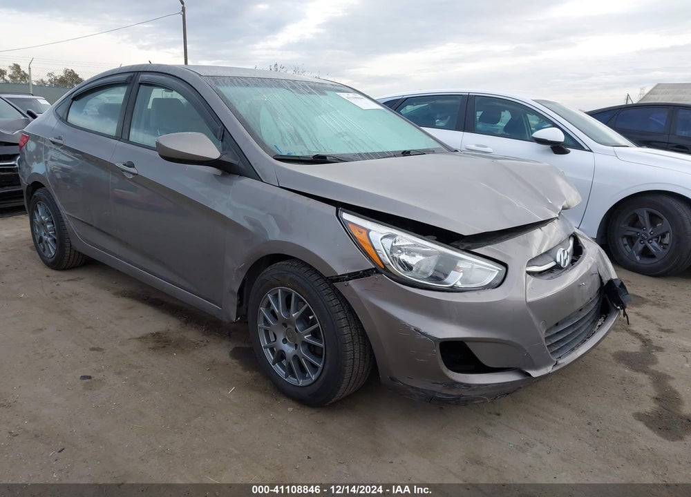 2017 HYUNDAI ACCENT SE VIN: KMHCT4AE8HU378542