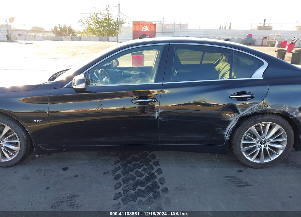 2019 INFINITI Q50 3.0T LUXE VIN: JN1EV7AP4KM542860