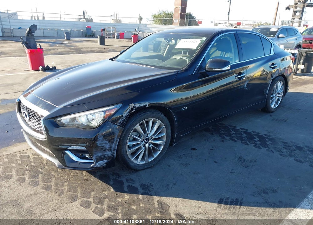 2019 INFINITI Q50 3.0T LUXE VIN: JN1EV7AP4KM542860