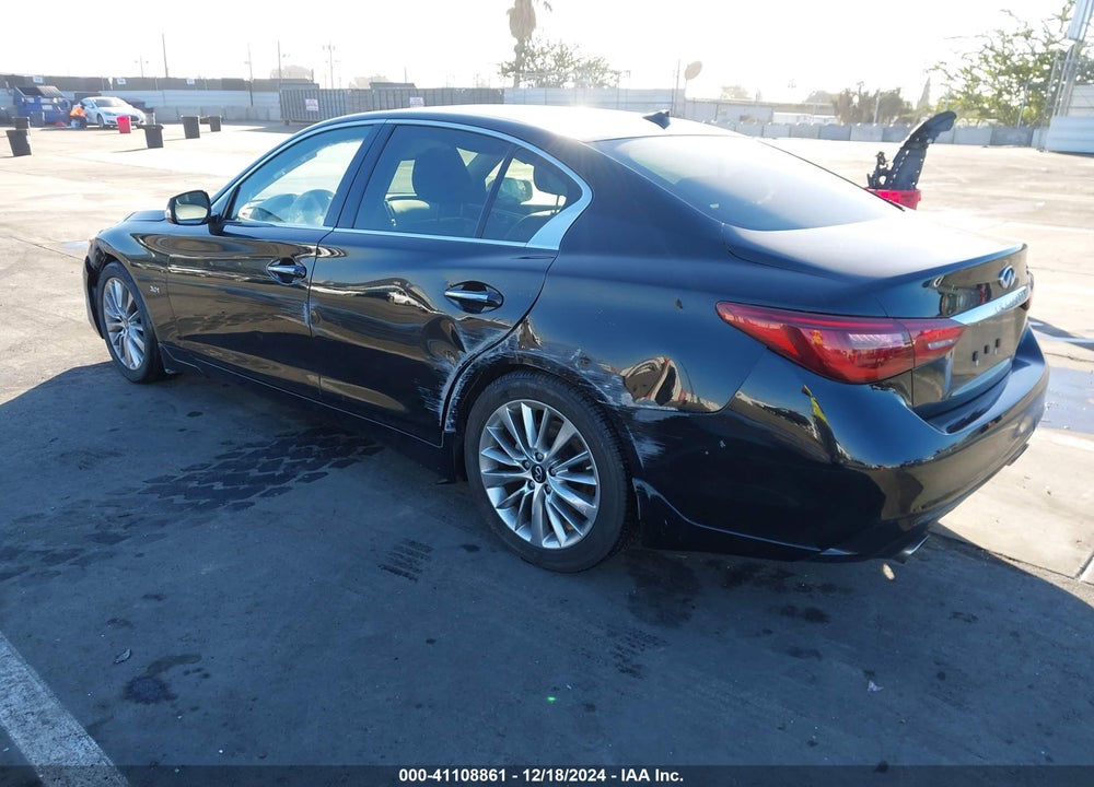 2019 INFINITI Q50 3.0T LUXE VIN: JN1EV7AP4KM542860