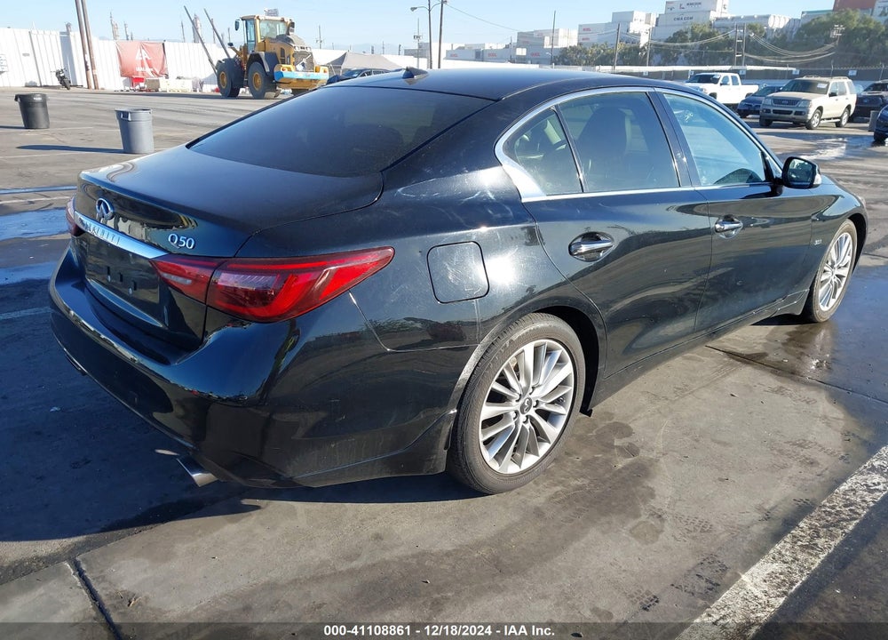 2019 INFINITI Q50 3.0T LUXE VIN: JN1EV7AP4KM542860