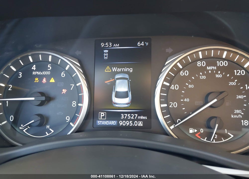 2019 INFINITI Q50 3.0T LUXE VIN: JN1EV7AP4KM542860