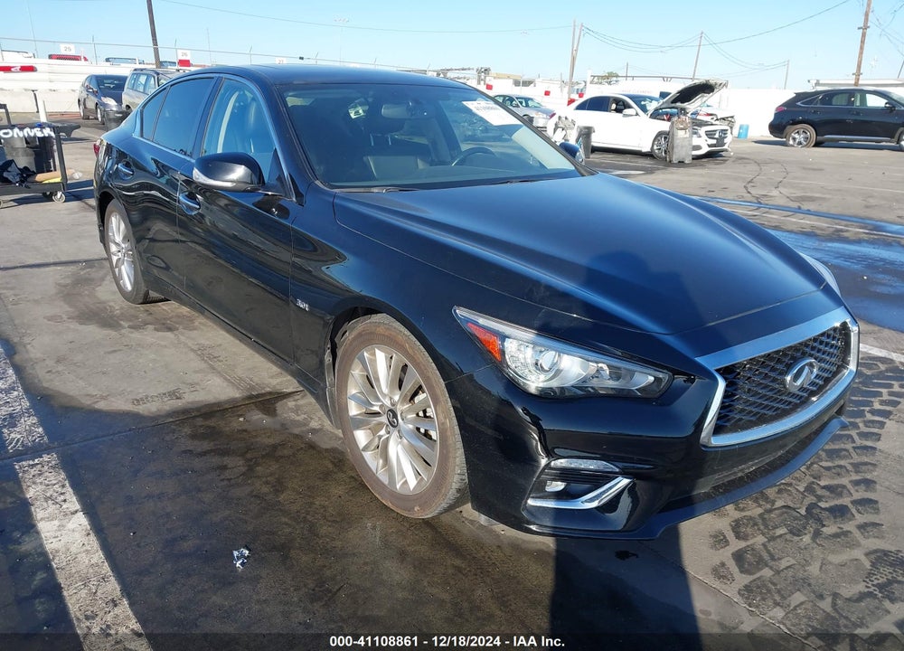2019 INFINITI Q50 3.0T LUXE VIN: JN1EV7AP4KM542860