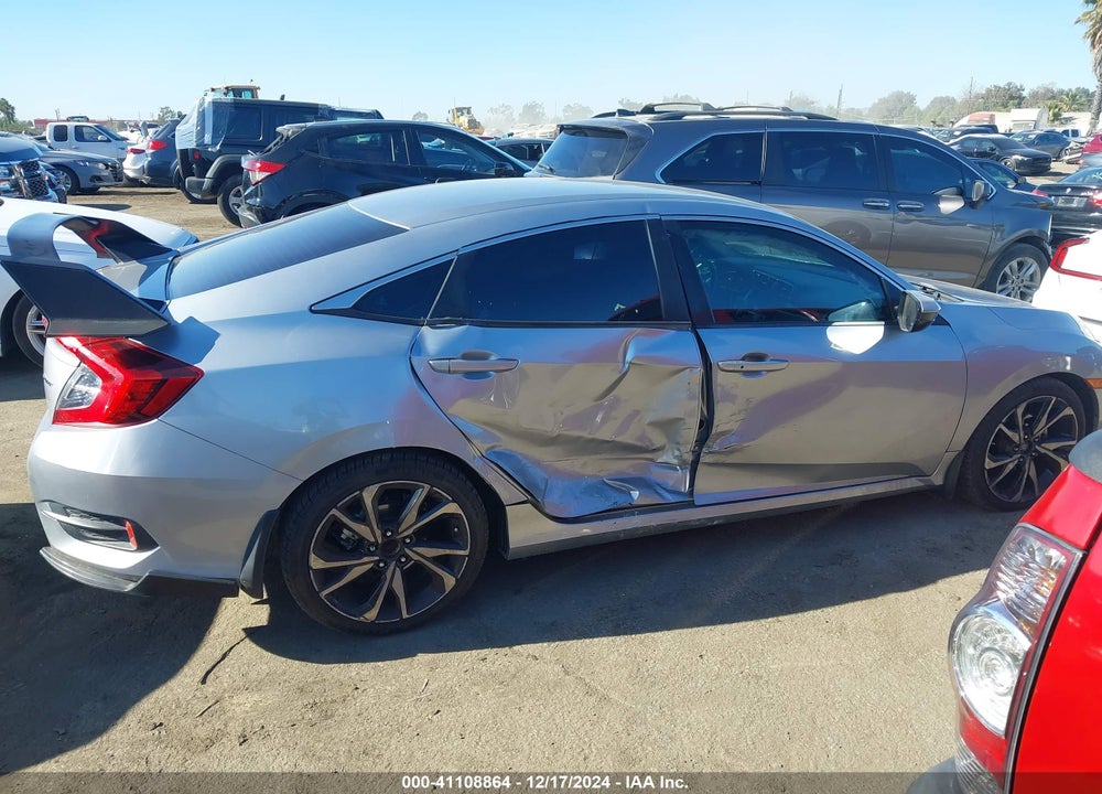 2020 HONDA CIVIC SPORT VIN: 2HGFC2F89LH516725