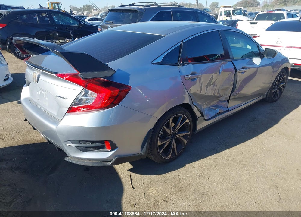 2020 HONDA CIVIC SPORT VIN: 2HGFC2F89LH516725