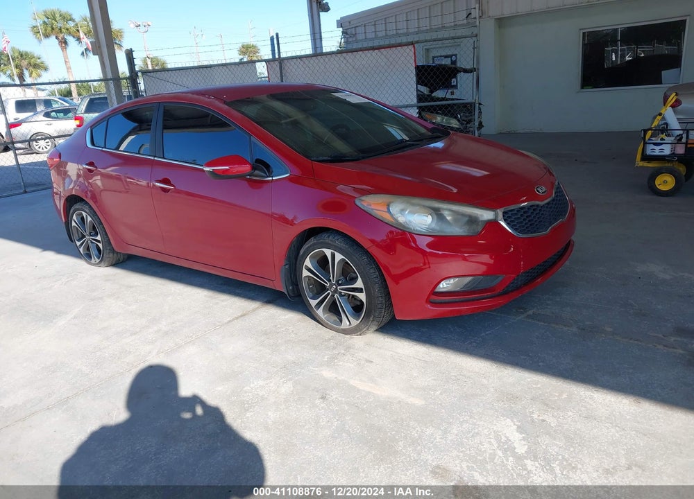 2014 KIA FORTE EX VIN: KNAFX4A87E5084651