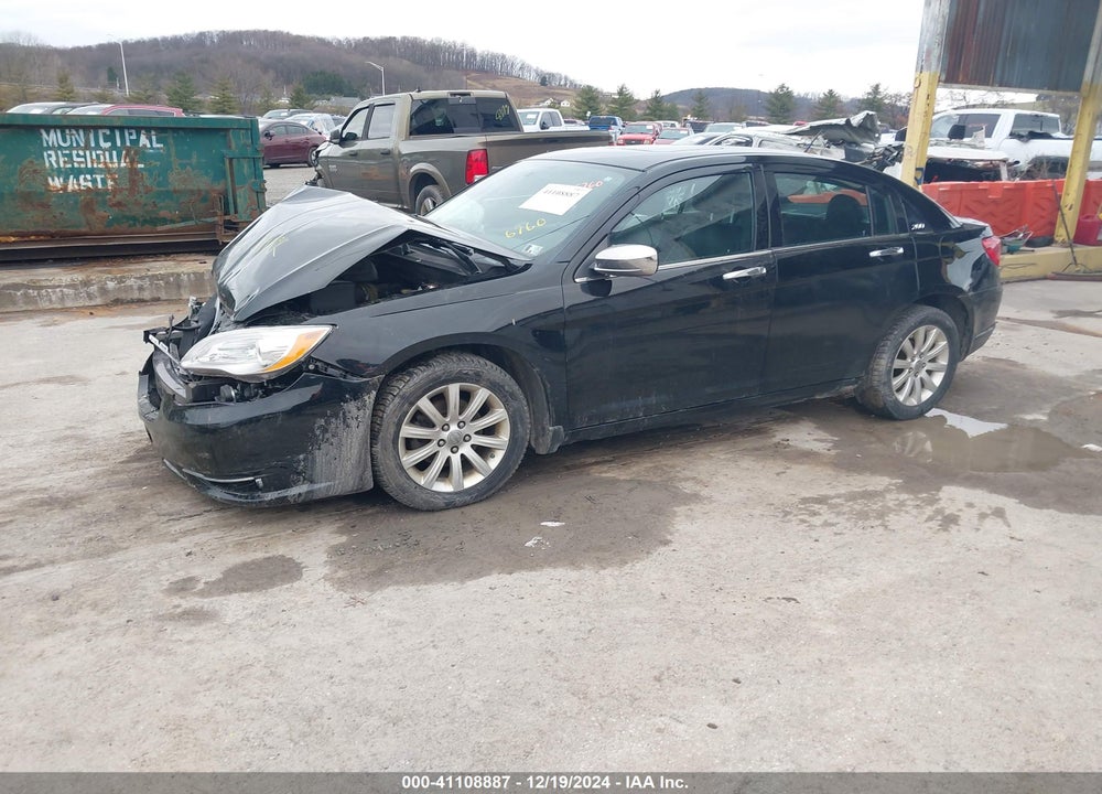 2014 CHRYSLER 200 LIMITED VIN: 1C3CCBCG9EN186760