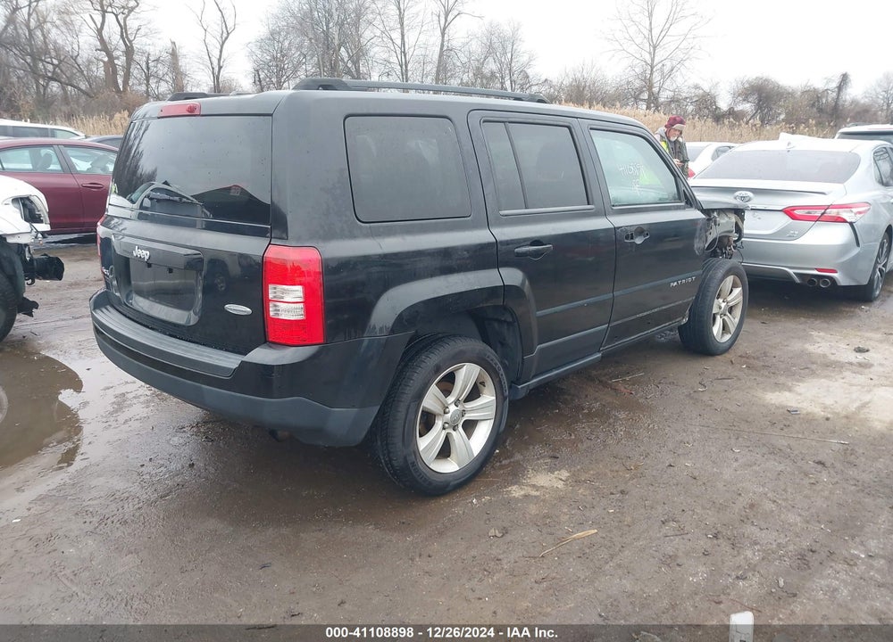 2014 JEEP PATRIOT LATITUDE VIN: 1C4NJRFB6ED507212