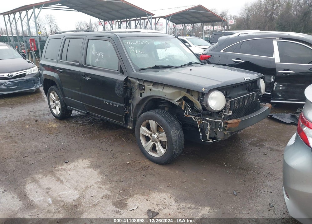 2014 JEEP PATRIOT LATITUDE VIN: 1C4NJRFB6ED507212