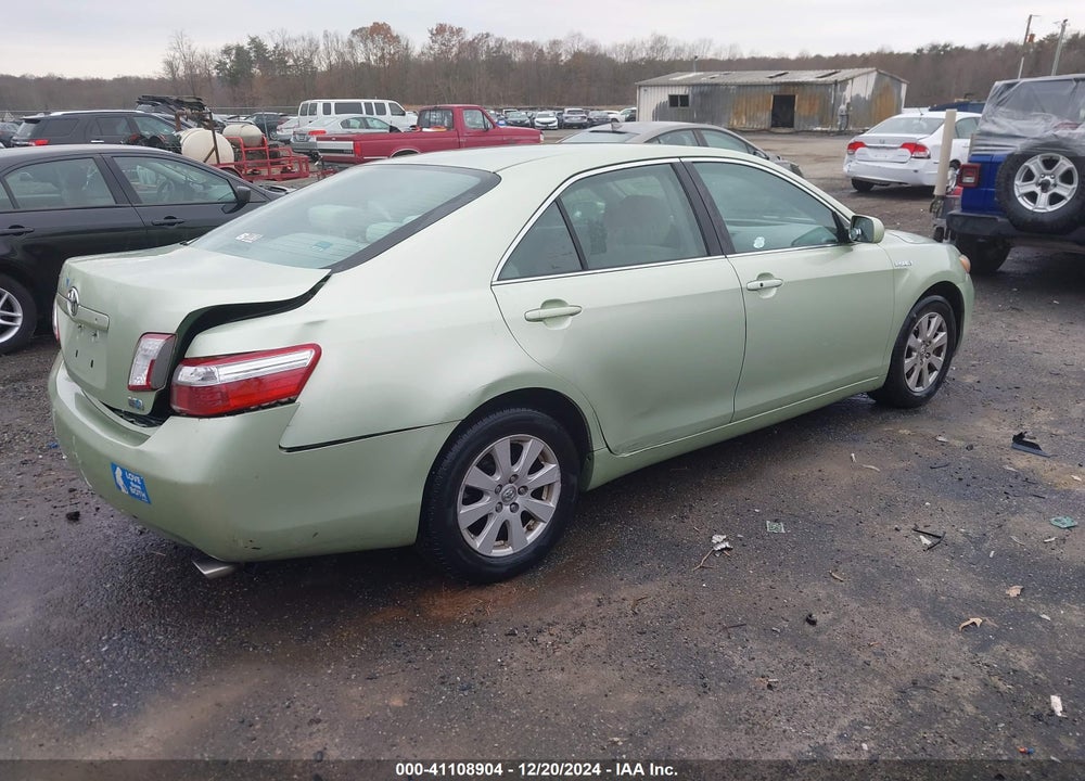 2007 TOYOTA CAMRY HYBRID VIN: 4T1BB46K07U029810