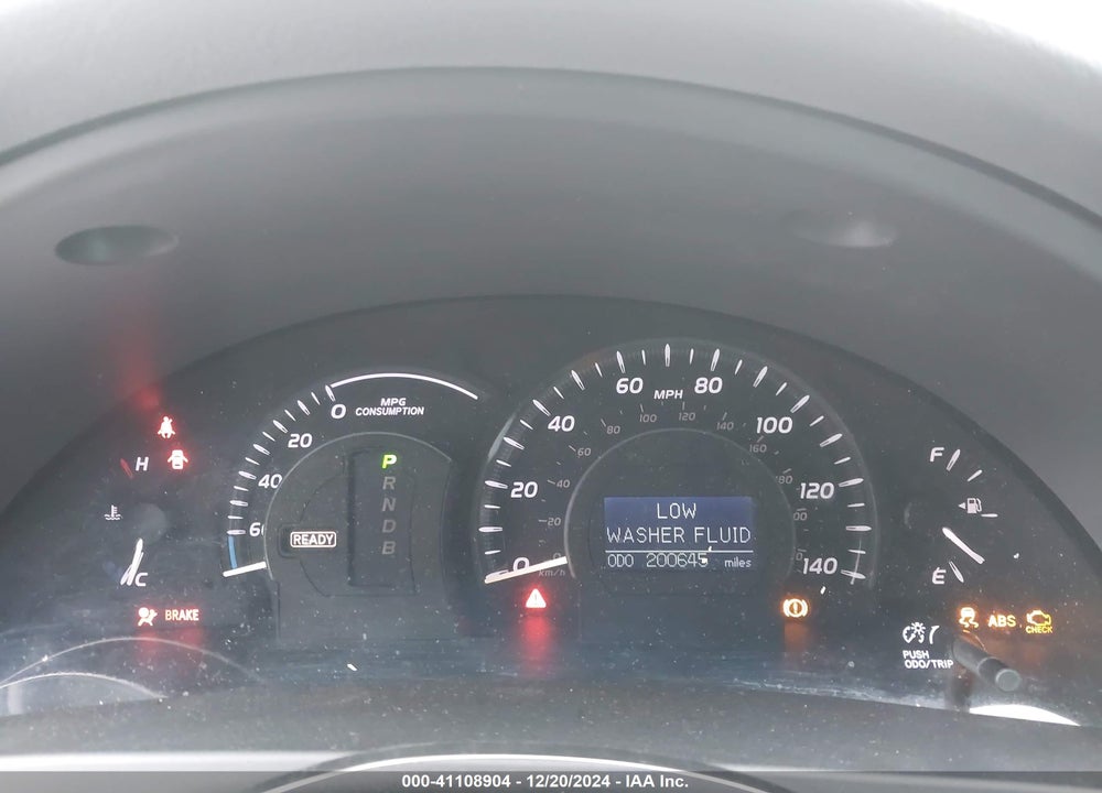 2007 TOYOTA CAMRY HYBRID VIN: 4T1BB46K07U029810