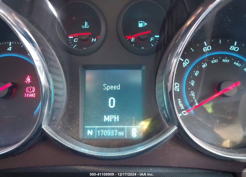 2012 CHEVROLET CRUZE LTZ VIN: 1G1PH5SC4C7242273