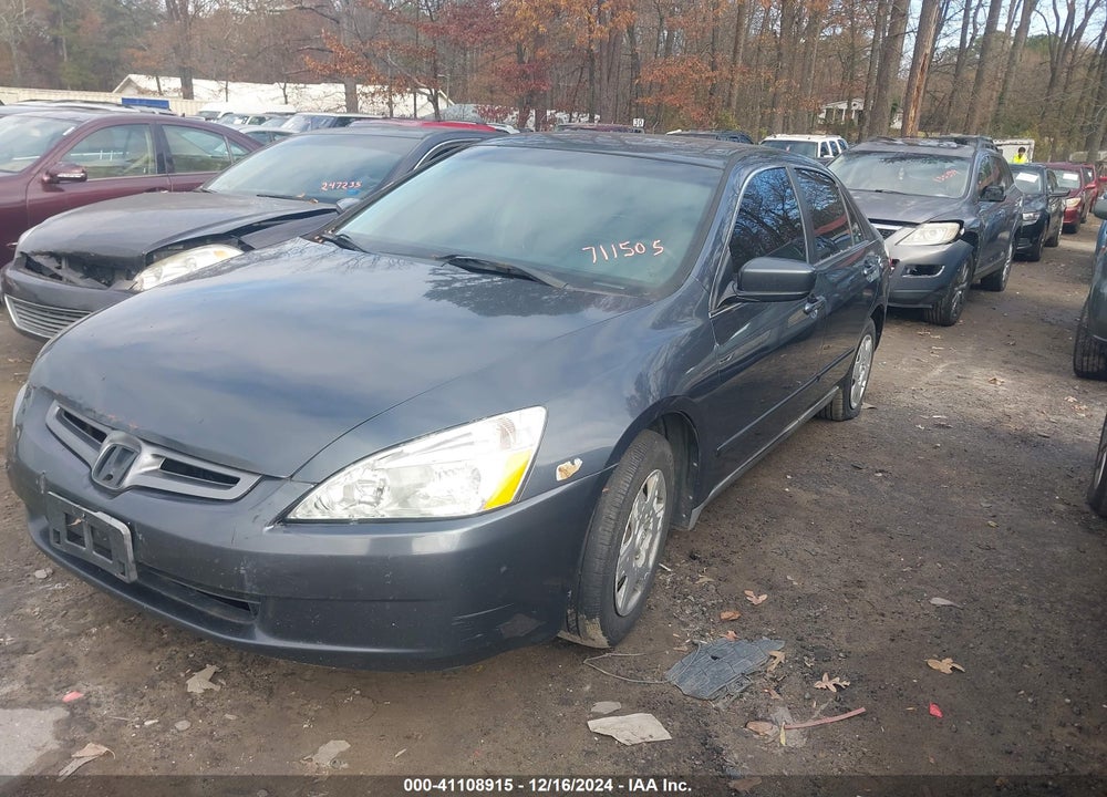 2005 HONDA ACCORD 2.4 LX VIN: 3HGCM56445G711505