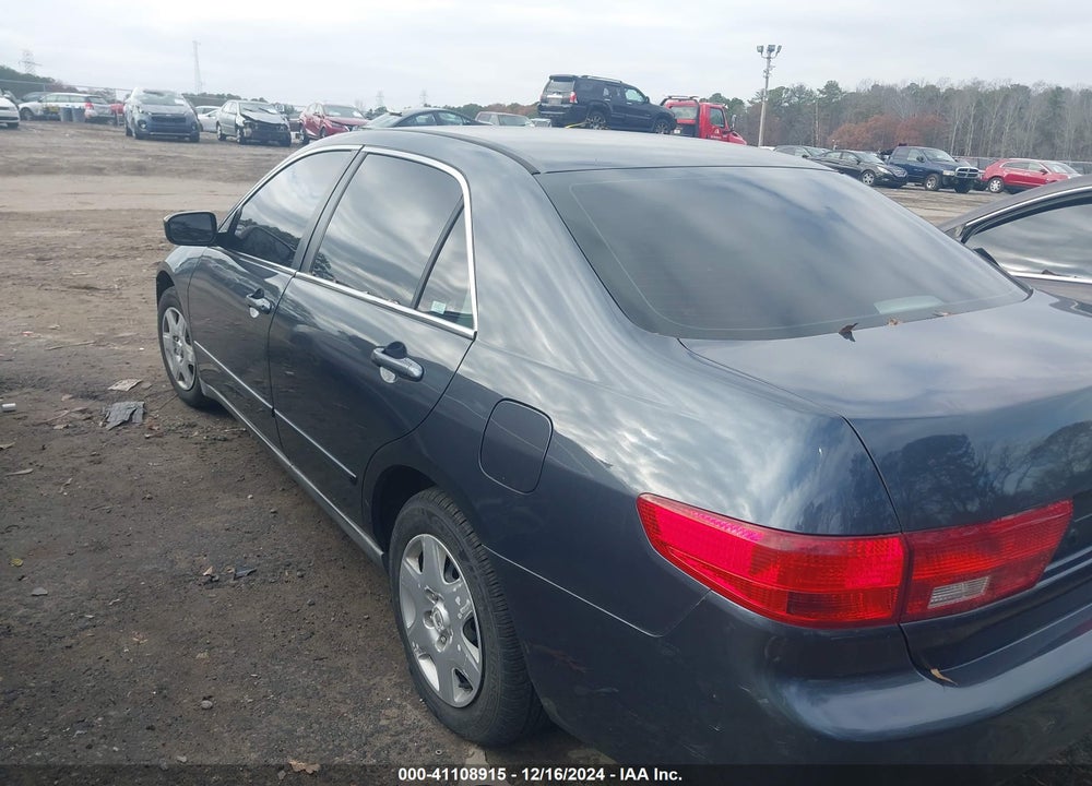2005 HONDA ACCORD 2.4 LX VIN: 3HGCM56445G711505