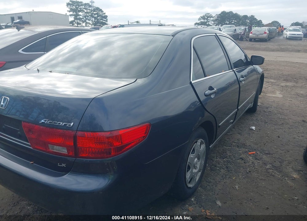 2005 HONDA ACCORD 2.4 LX VIN: 3HGCM56445G711505