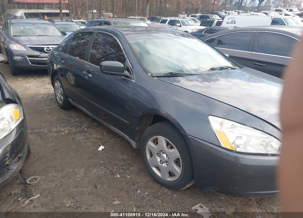 2005 HONDA ACCORD 2.4 LX VIN: 3HGCM56445G711505