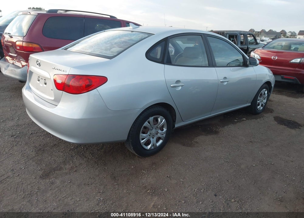2009 HYUNDAI ELANTRA GLS VIN: KMHDU46D59U791005
