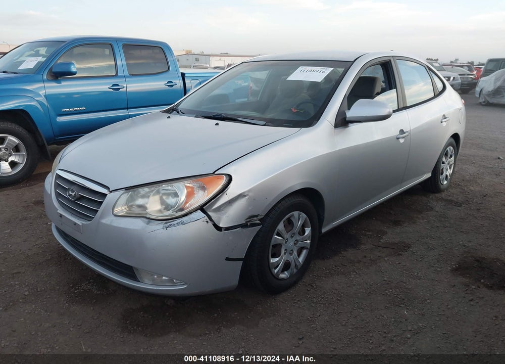2009 HYUNDAI ELANTRA GLS VIN: KMHDU46D59U791005