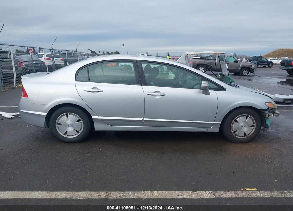 2007 HONDA CIVIC HYBRID VIN: JHMFA36287S021693