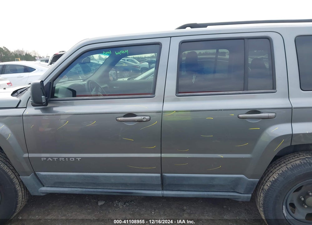 2011 JEEP PATRIOT SPORT VIN: 1J4NF1GB5BD280330