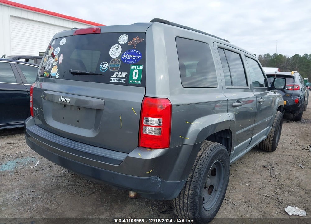 2011 JEEP PATRIOT SPORT VIN: 1J4NF1GB5BD280330