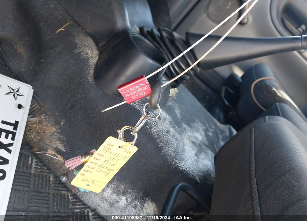 2007 FORD RANGER VIN: 1FTYR14U57PA71241