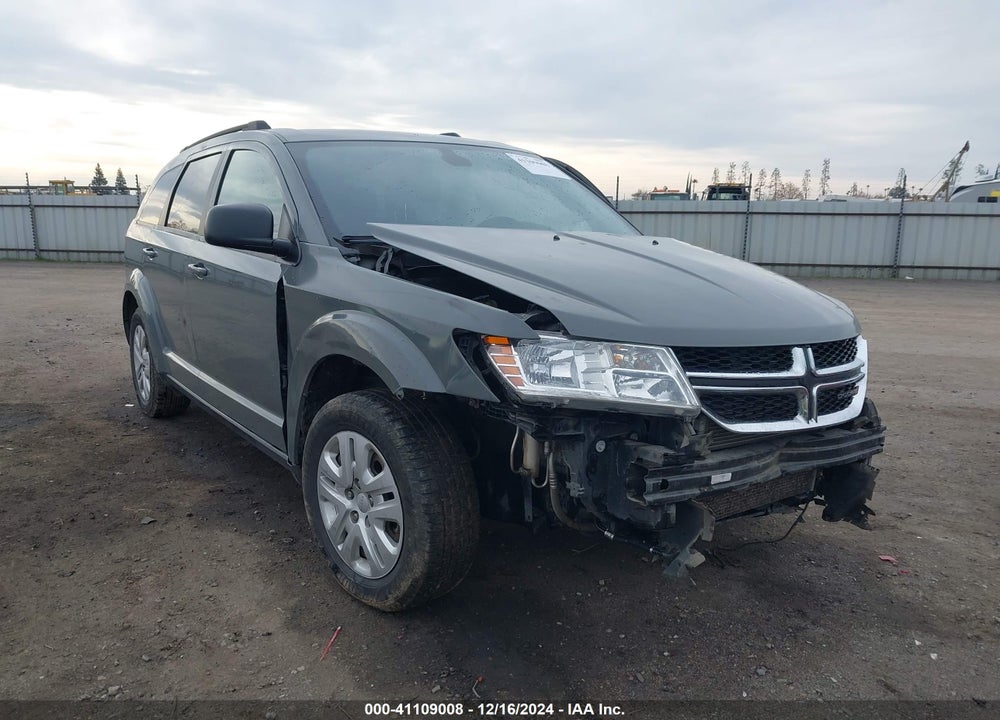 2019 DODGE JOURNEY SE VALUE PACKAGE VIN: 3C4PDCAB8KT744407