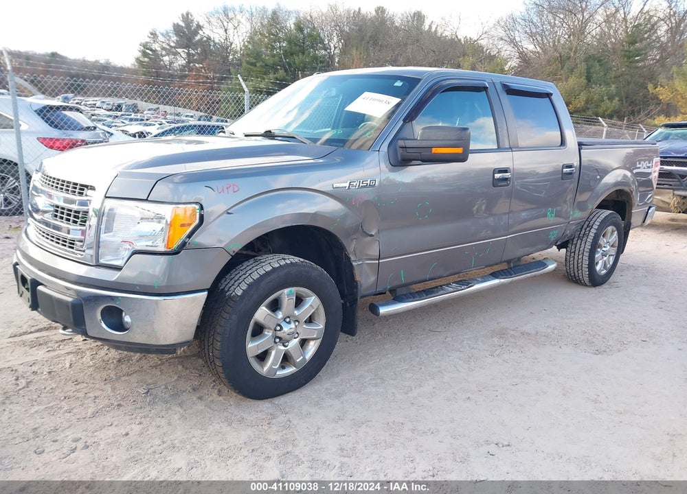2013 FORD F-150 XLT VIN: 1FTFW1EF0DKF24593