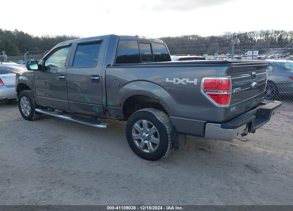 2013 FORD F-150 XLT VIN: 1FTFW1EF0DKF24593