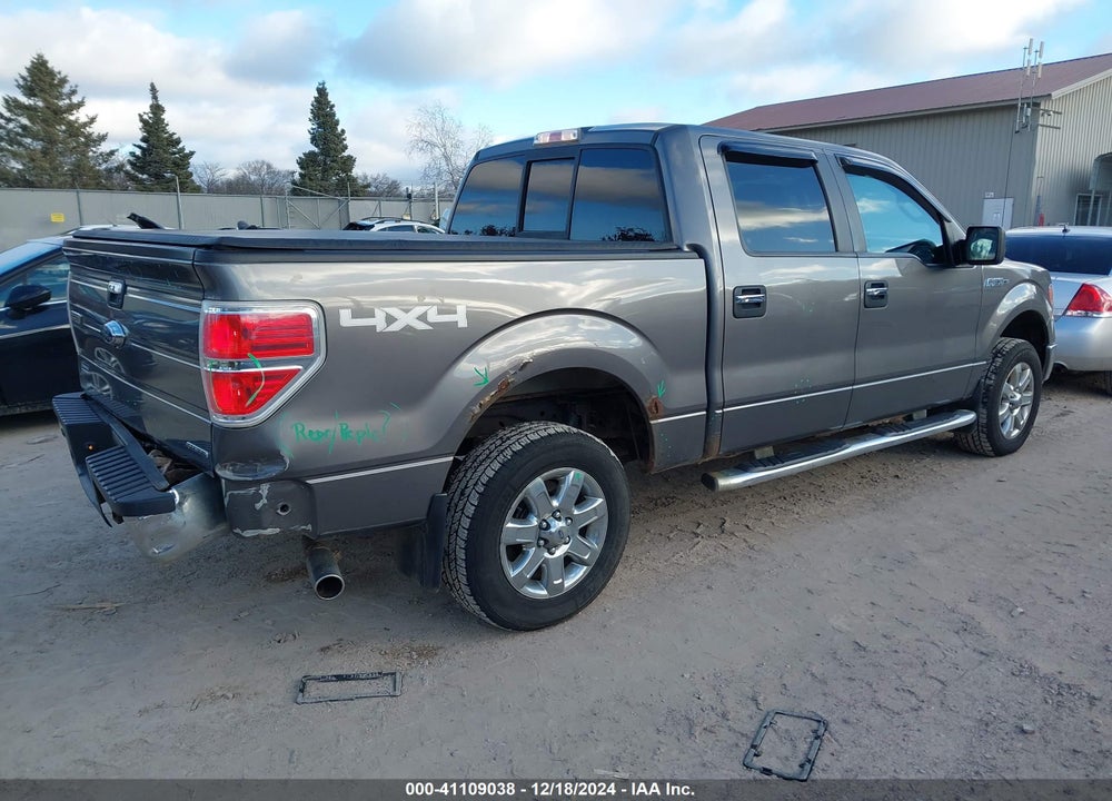 2013 FORD F-150 XLT VIN: 1FTFW1EF0DKF24593