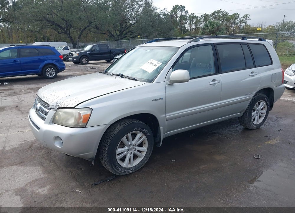2006 TOYOTA HIGHLANDER HYBRID LIMITED V6 VIN: JTEEW21A560022247
