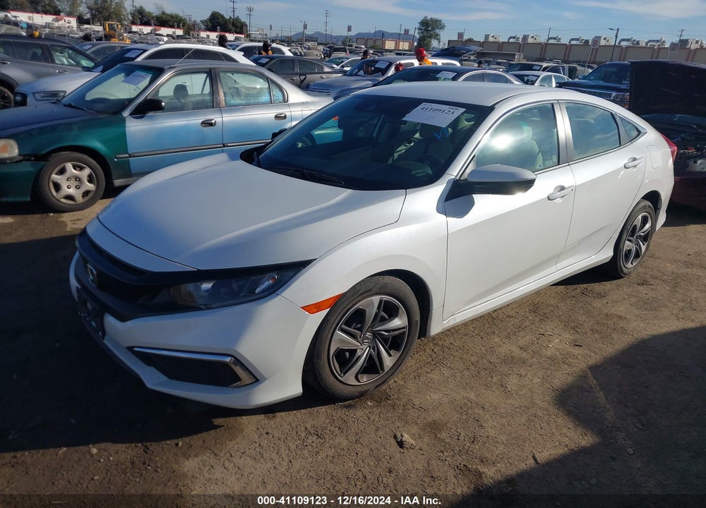 2020 HONDA CIVIC LX VIN: 2HGFC2F6XLH531619