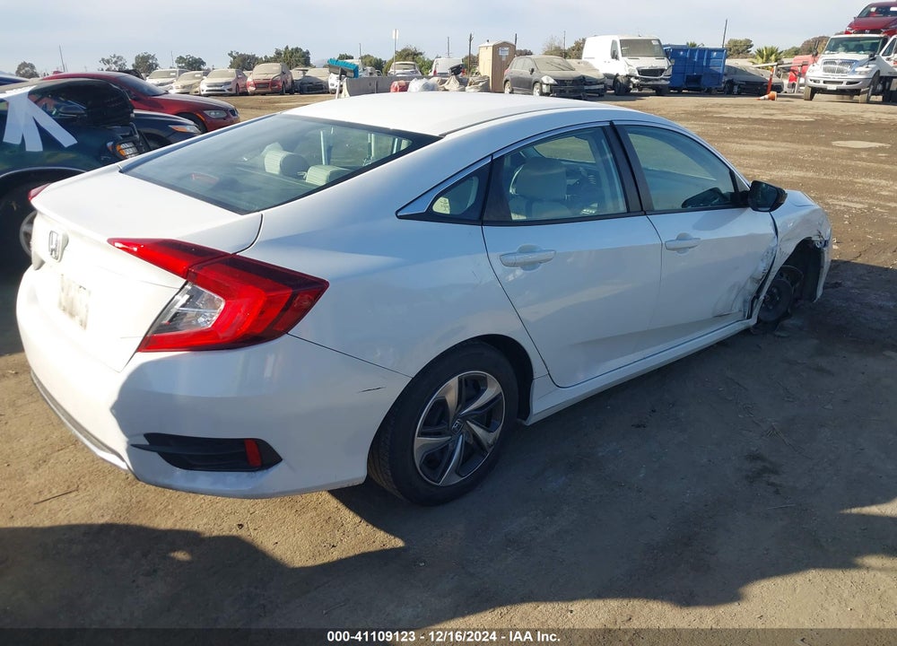 2020 HONDA CIVIC LX VIN: 2HGFC2F6XLH531619