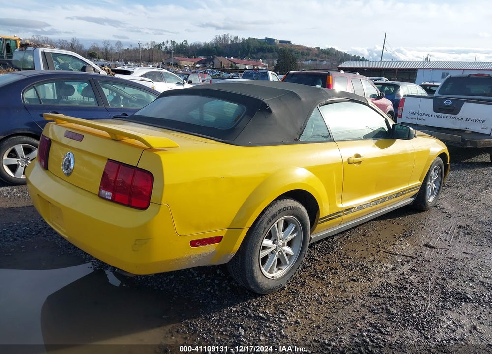 2005 FORD MUSTANG VIN: 1ZVFT84N655253188