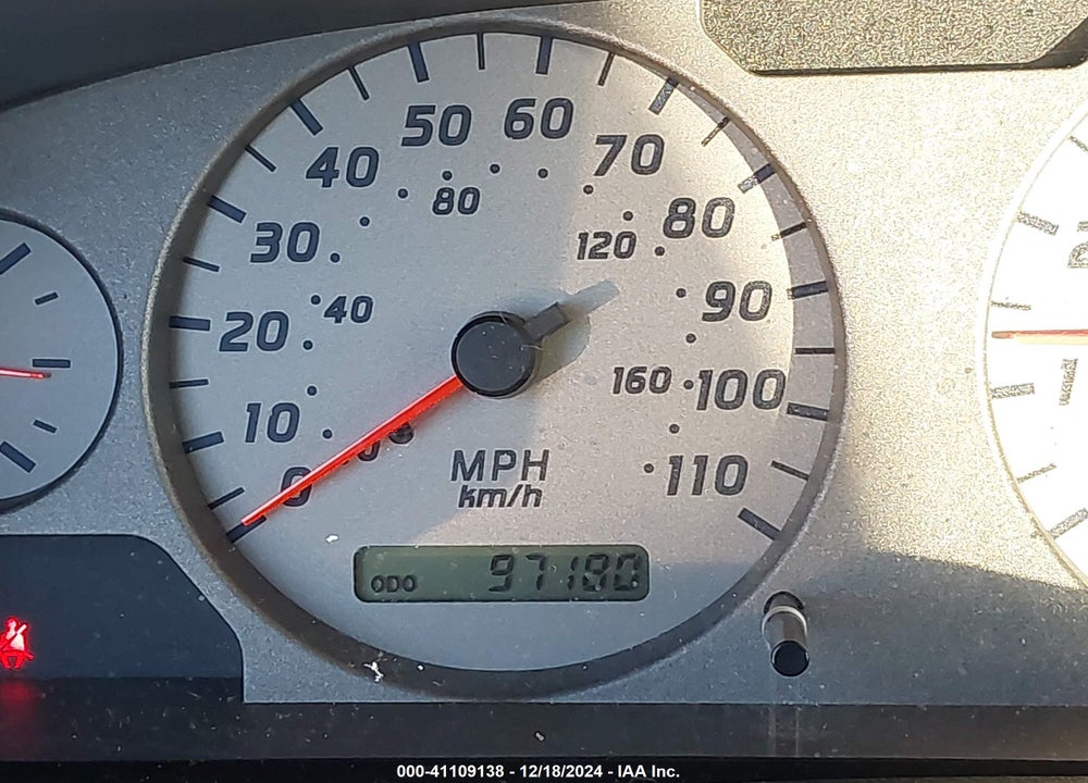 2001 NISSAN XTERRA SE VIN: 5N1ED28T81C583434