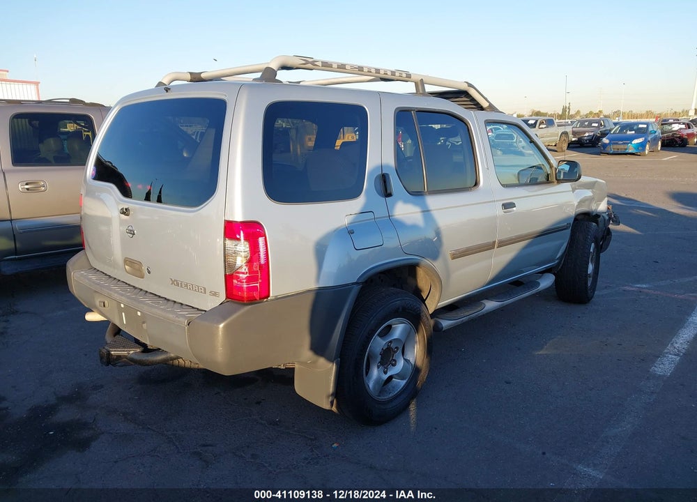 2001 NISSAN XTERRA SE VIN: 5N1ED28T81C583434