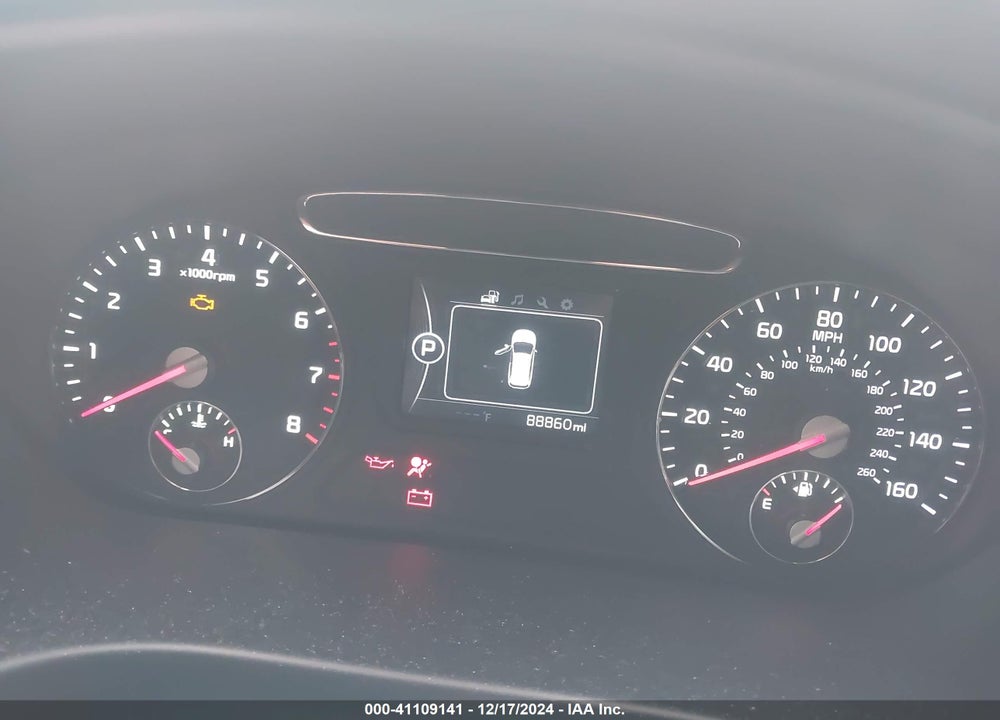 2016 KIA SORENTO 2.4L LX VIN: 5XYPG4A33GG097855