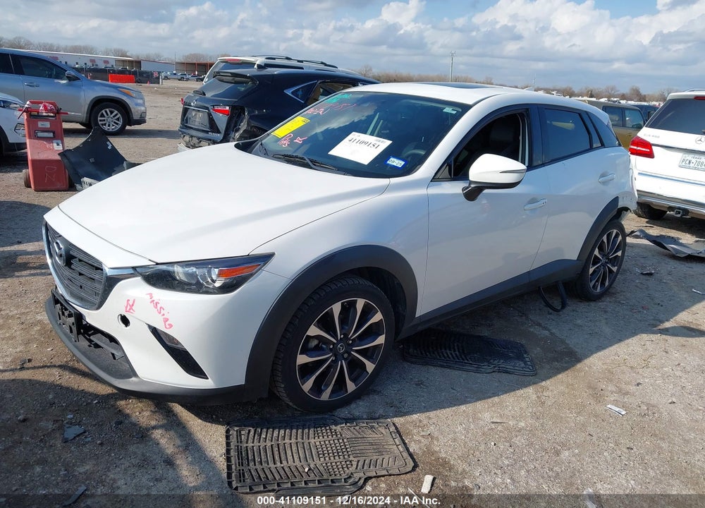 2019 MAZDA CX-3 TOURING VIN: JM1DKDC70K1459487