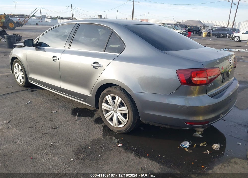 2017 VOLKSWAGEN JETTA VIN: 3VW2B7AJ0HM412136