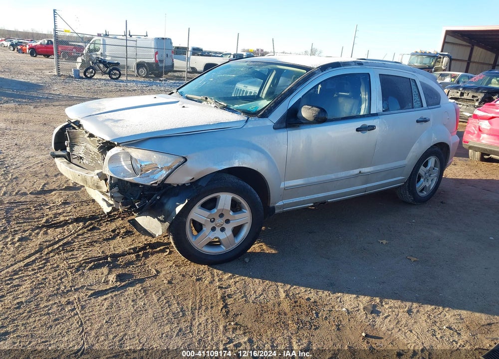 2008 DODGE CALIBER VIN: 1B3HB48B28D657513