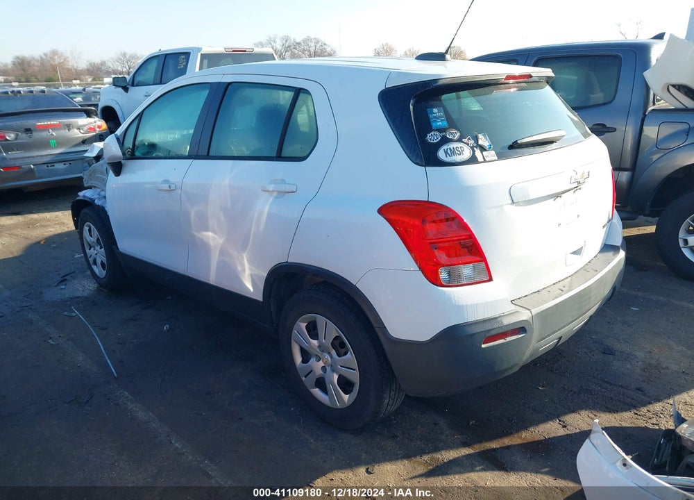 2015 CHEVROLET TRAX 1LS VIN: KL7CJKSB1FB225333