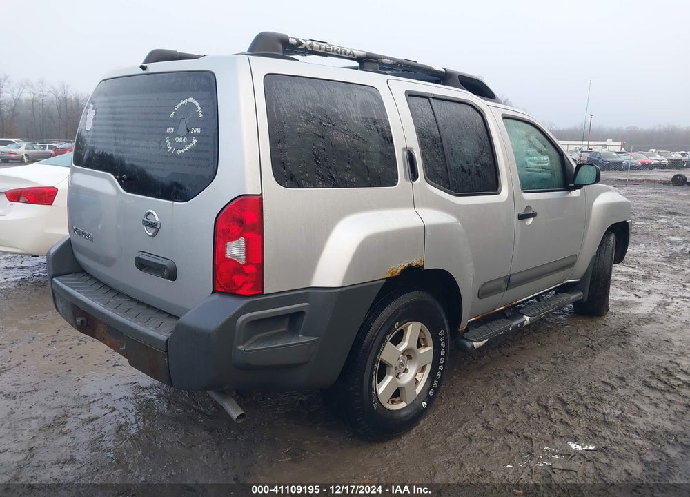 2006 NISSAN XTERRA S VIN: 5N1AN08W96C506721