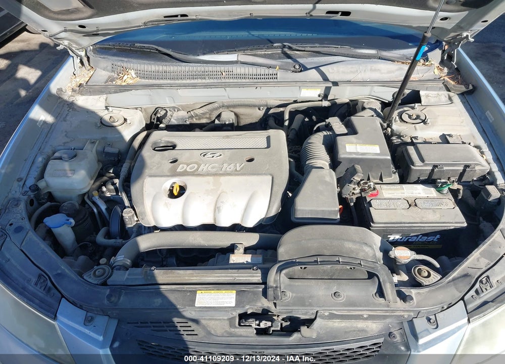 2008 HYUNDAI SONATA GLS VIN: 5NPET46C08H341631