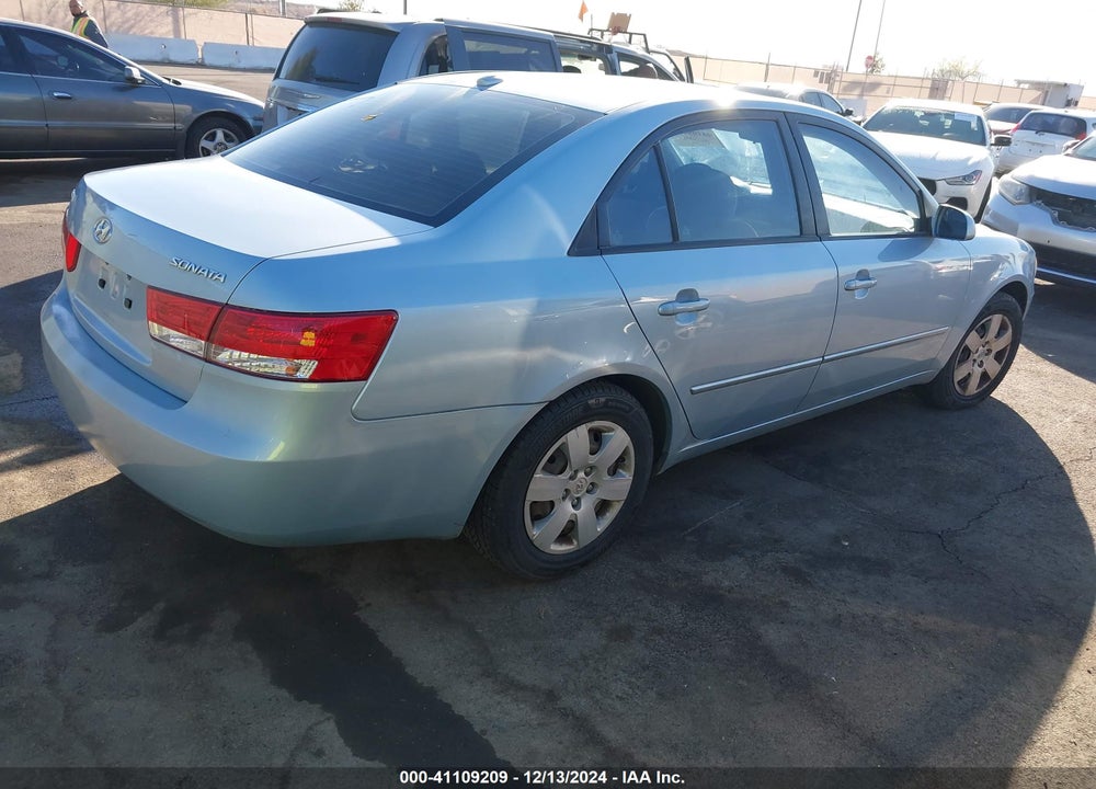 2008 HYUNDAI SONATA GLS VIN: 5NPET46C08H341631