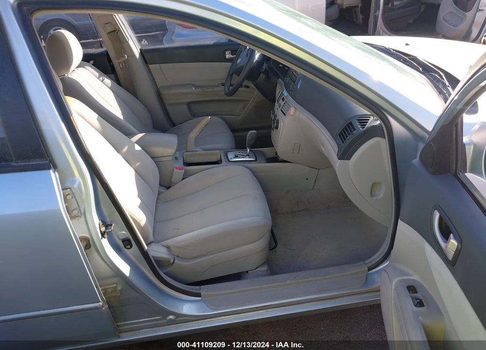 2008 HYUNDAI SONATA GLS VIN: 5NPET46C08H341631