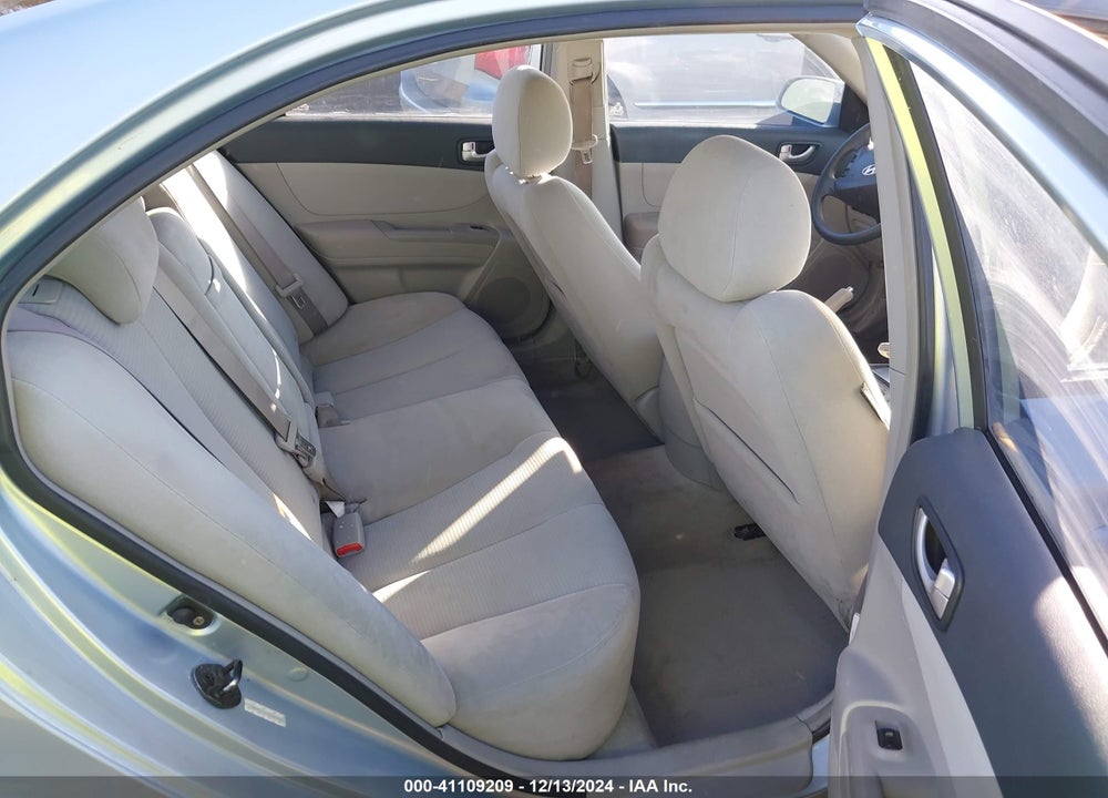2008 HYUNDAI SONATA GLS VIN: 5NPET46C08H341631