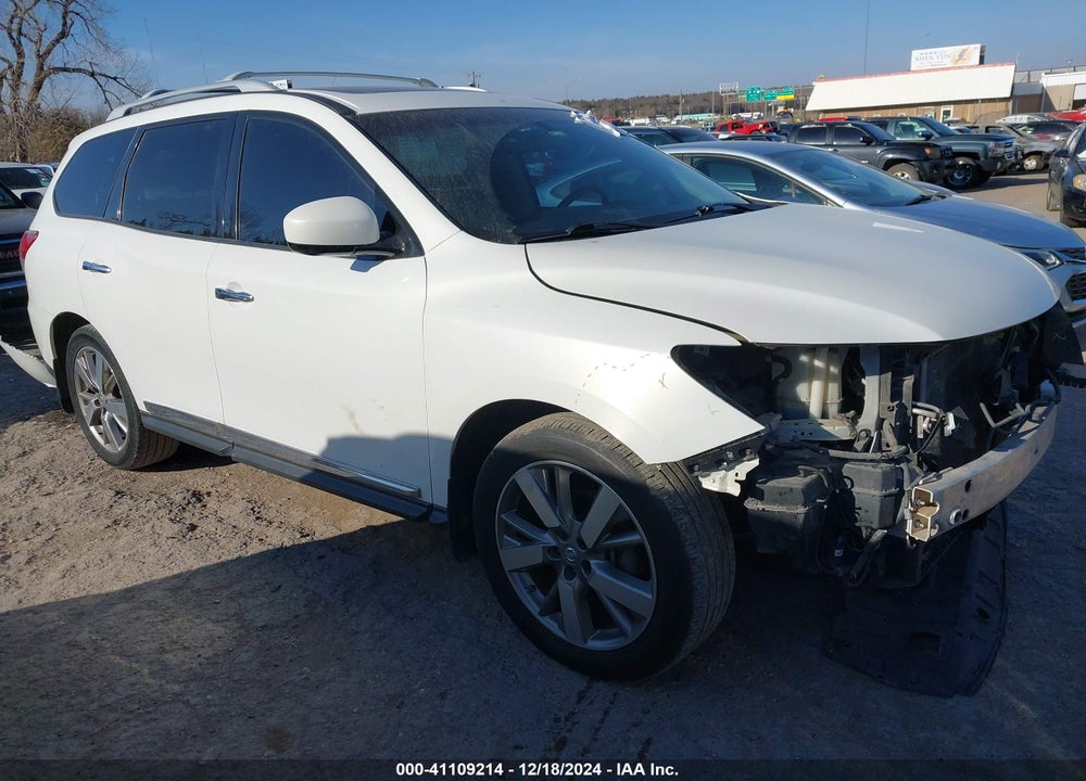 2014 NISSAN PATHFINDER PLATINUM VIN: 5N1AR2MN5EC626866