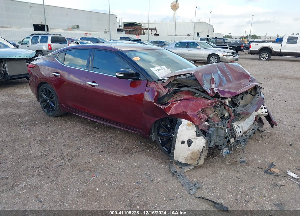 2017 NISSAN MAXIMA 3.5 SR VIN: 1N4AA6AP1HC432998