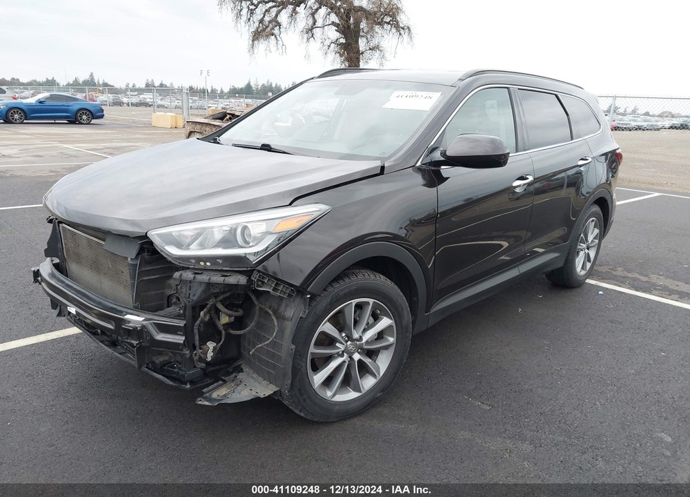2017 HYUNDAI SANTA FE SE VIN: KM8SM4HF6HU255099
